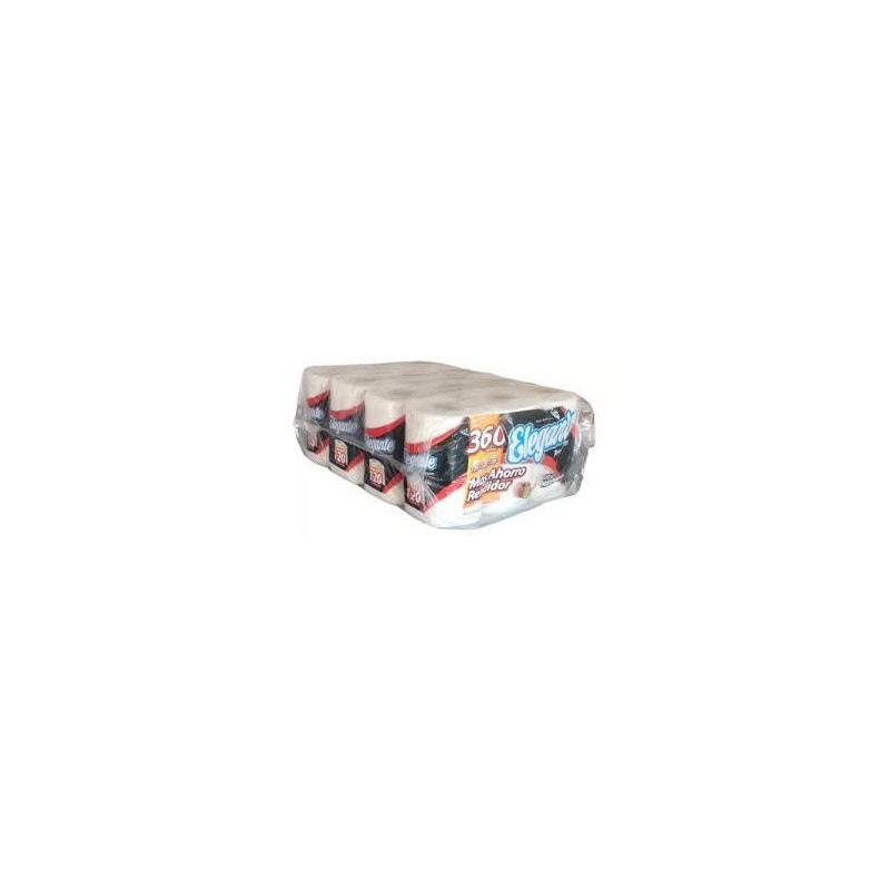 ELEGANTE ROLLO COCINA 4 PACK X 3X120 PAÑOS (BOLSON) ELEGANTE ROLLO COCINA 4 PACK X 3X120 PAÑOS (BOLSON)